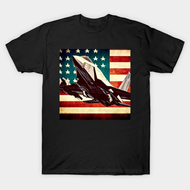 F22 Raptor T-Shirt by Arassa Army